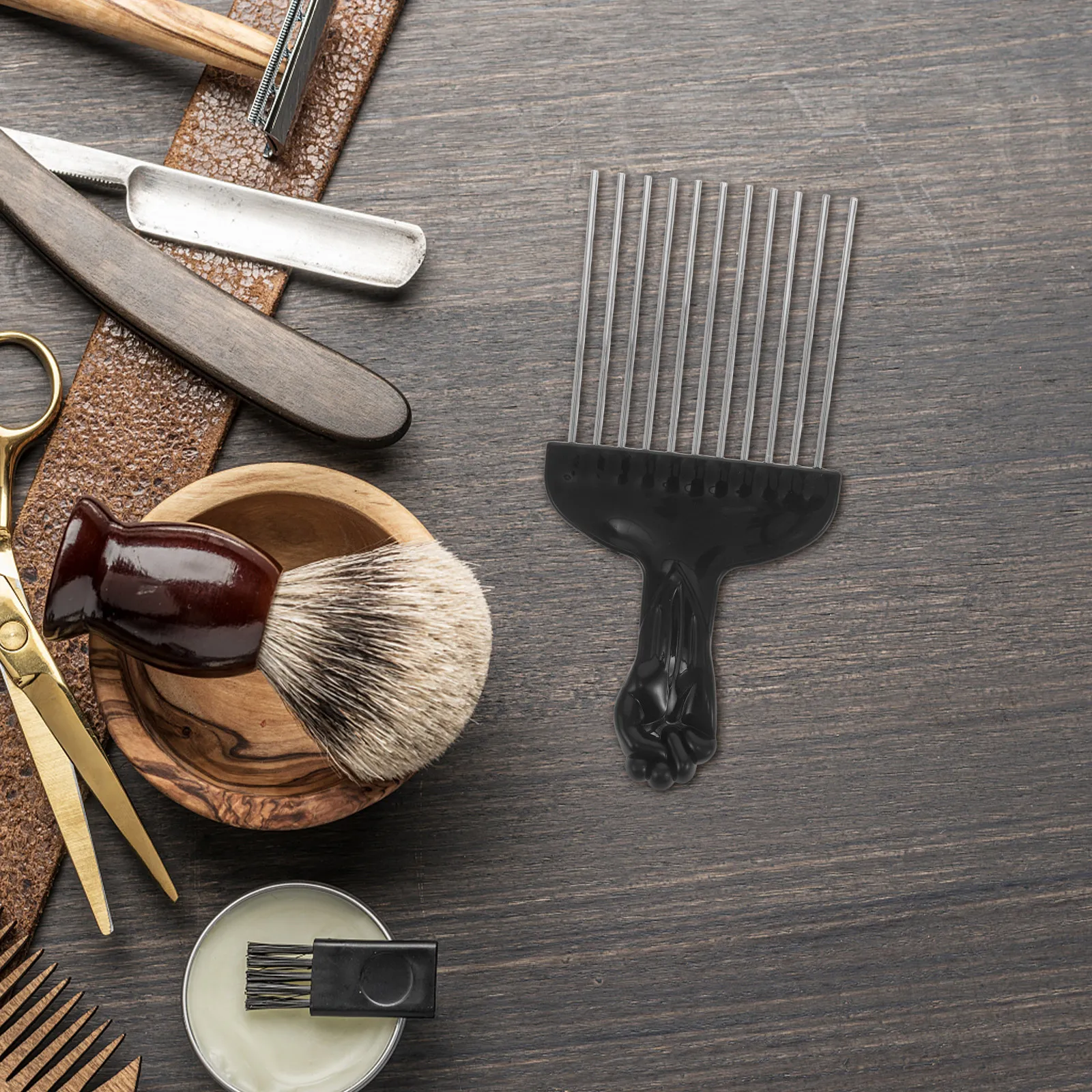 Steel Hair Comb for Men and Women Detangling Styling Parting Afro Curly Hair Wide Tooth Scalp Massaging Rat Tail Comb
Steel Hair Comb for Men and Women Detangling Styling Parting Afro Curly Hair Wide Tooth Scalp Massaging Rat Tail Comb
