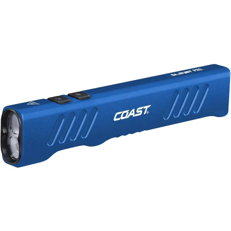 Перезаряжаемый светодиодный фонарик Coast Slayer 1150 люмен USB-C с точечным/поворотом, режимом памяти и карманным зажимом, синий, красный, дюбель, серебристый
Перезаряжаемый светодиодный фонарик Coast Slayer 1150 люмен USB-C с точечным/поворотом, режимом памяти и карманным зажимом, синий, красный, дюбель, серебристый