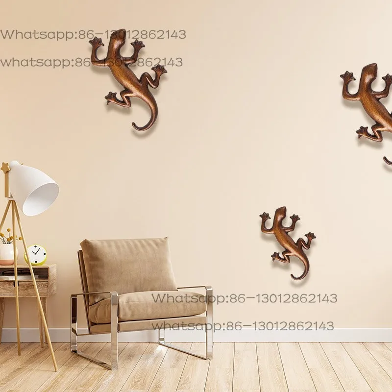 Gecko wall hanging crafts bar club sofa background home pendant wall decoration soft
Gecko wall hanging crafts bar club sofa background home pendant wall decoration soft
