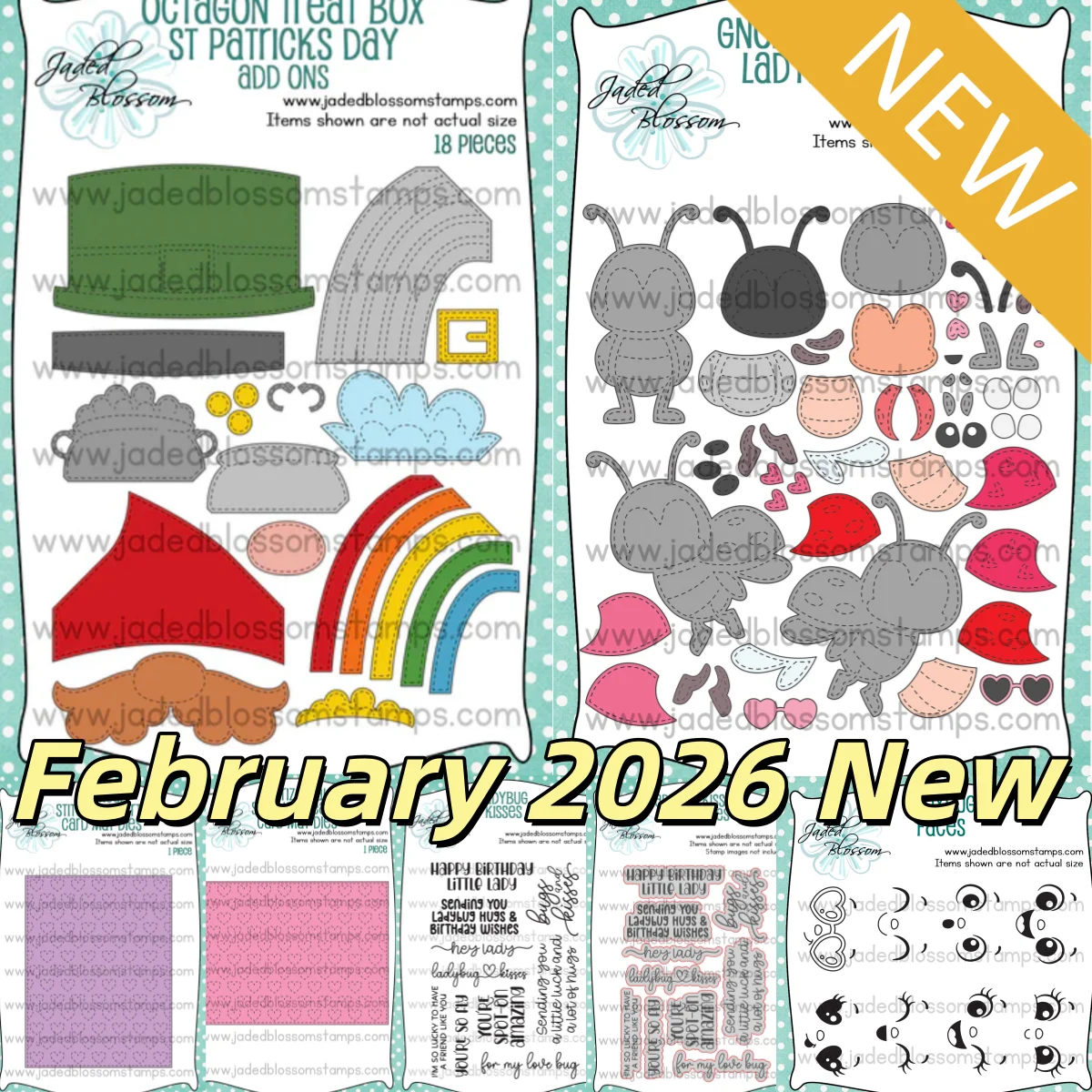 February 2026 New Ladybug Faces Birthday Hearts Clear Stamps Metal Cutting Dies Stencil For DIY Scrapbook Craft Decoration
February 2026 New Ladybug Faces Birthday Hearts Clear Stamps Metal Cutting Dies Stencil For DIY Scrapbook Craft Decoration