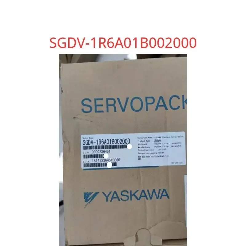 Brand new SGDV-1R6A01B002000 Servo Drive For CNC System Machinery
Brand new SGDV-1R6A01B002000 Servo Drive For CNC System Machinery
