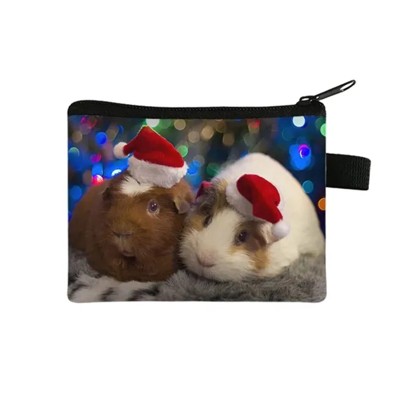 Merry Christmas Animals Print Money Bag Cute Dog / Cat / Hamster Coin Bags Credit Card Purse Women Sanitary Napkin Bag Gift Bag
Merry Christmas Animals Print Money Bag Cute Dog / Cat / Hamster Coin Bags Credit Card Purse Women Sanitary Napkin Bag Gift Bag