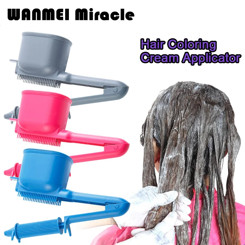 1pcs Professional Hair Coloring Applicator Dyeing Cream Coverage Highlighting Applicator with Smooth Brush Hairdressing Tools
1pcs Professional Hair Coloring Applicator Dyeing Cream Coverage Highlighting Applicator with Smooth Brush Hairdressing Tools