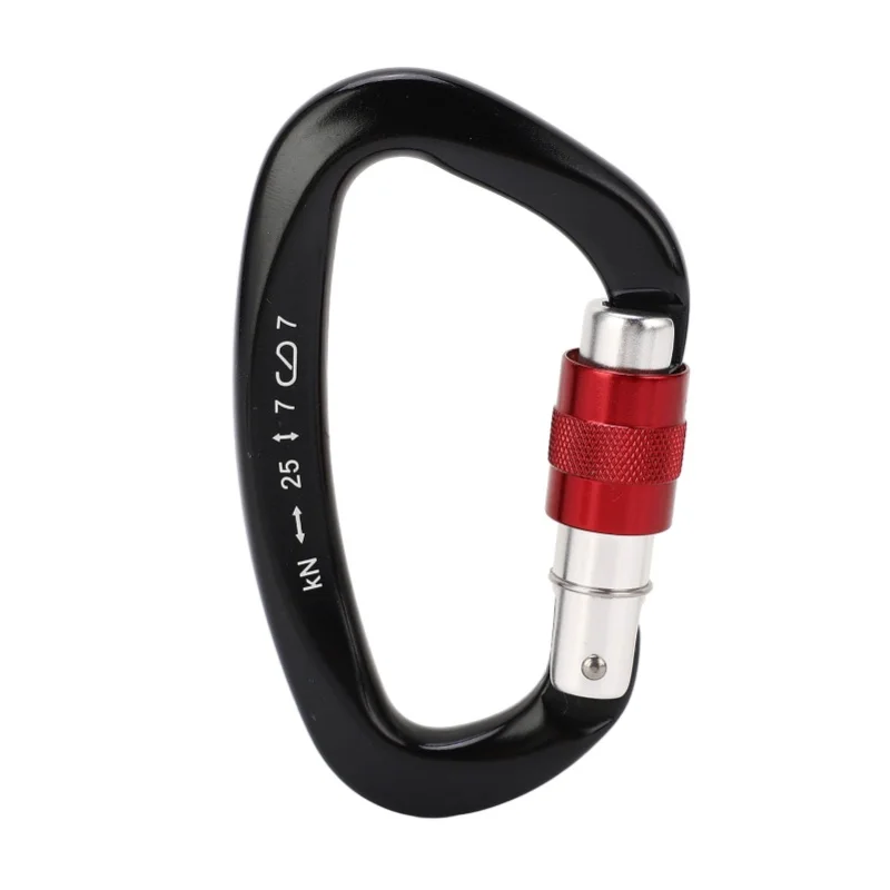 D Carabiner Clip Aluminum Alloy Heavy Duty D Ring Caribeener For Climbing Camping
D Carabiner Clip Aluminum Alloy Heavy Duty D Ring Caribeener For Climbing Camping