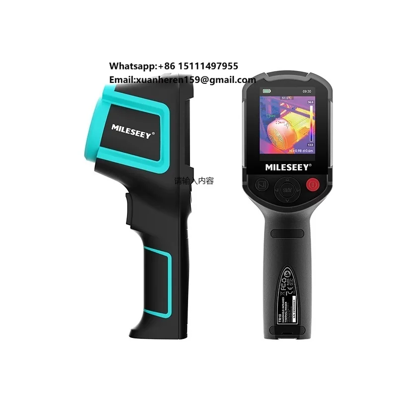 MiLESEEY TR10 Handheld Infrared Thermal Imager 192x192 Thermal Image 50mk Sensitivity 240x240 Display Resolution 6 Color
MiLESEEY TR10 Handheld Infrared Thermal Imager 192x192 Thermal Image 50mk Sensitivity 240x240 Display Resolution 6 Color