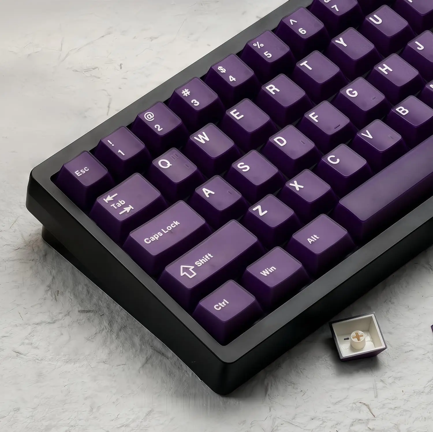 Purple Jade keycaps,Double Shot PBT keycaps Jelly Set,Ceramic Custom Keycap Translucent,Cherry Profile Key caps for 60%/65%/75%/
Purple Jade keycaps,Double Shot PBT keycaps Jelly Set,Ceramic Custom Keycap Translucent,Cherry Profile Key caps for 60%/65%/75%/