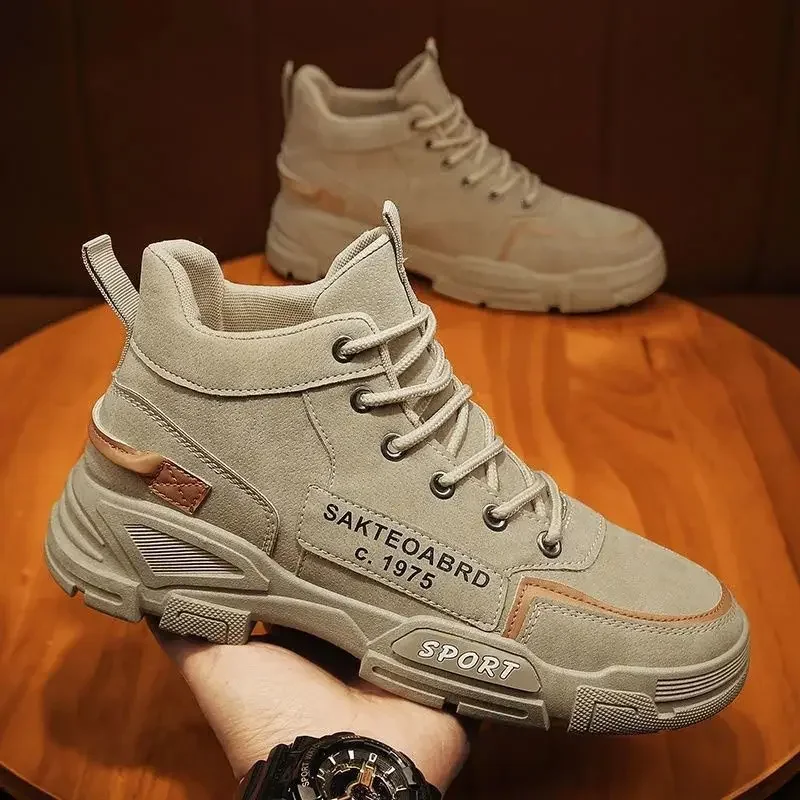 2025 Spring New Men's Casual Trend Men Boot Male Sneakers Shoes Black Tactical Work Fashion Outdoor Short Ankle Boots Zapatos
2025 Spring New Men's Casual Trend Men Boot Male Sneakers Shoes Black Tactical Work Fashion Outdoor Short Ankle Boots Zapatos
