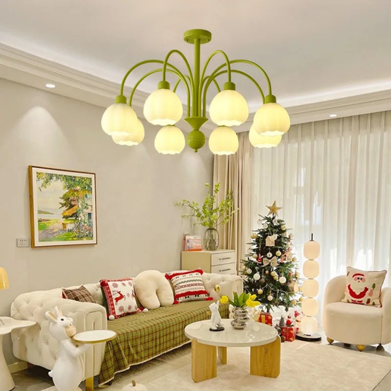 French Internet celebrity cream wind pastoral American retro lily of the valley main light cream wind lighting cure bedroom
French Internet celebrity cream wind pastoral American retro lily of the valley main light cream wind lighting cure bedroom