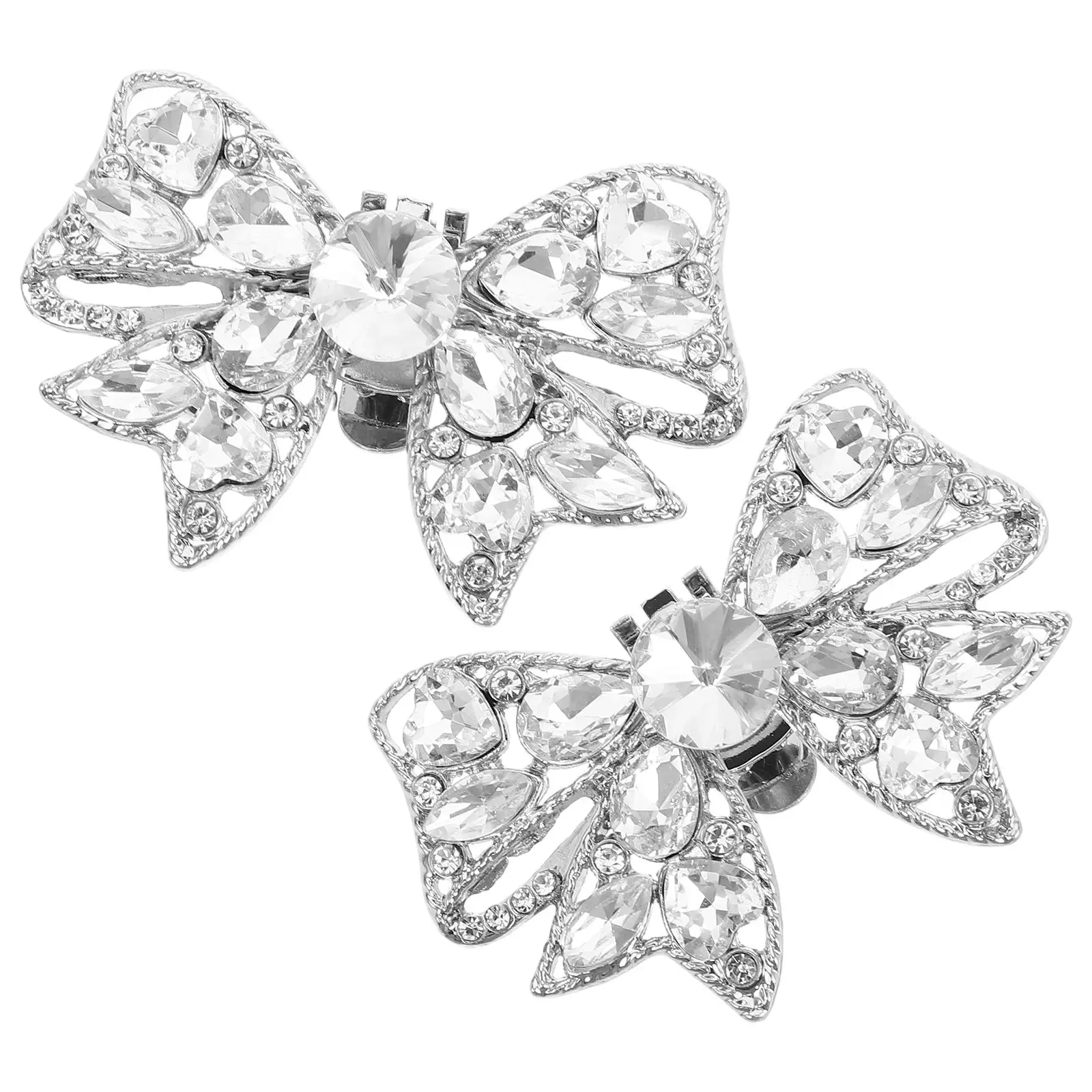 Bow Shoe Buckle Rhinestone Crystal Women Shoes Accessories Fine Sparkly Charm Bridal Decoration Shoe Jewelry
Bow Shoe Buckle Rhinestone Crystal Women Shoes Accessories Fine Sparkly Charm Bridal Decoration Shoe Jewelry