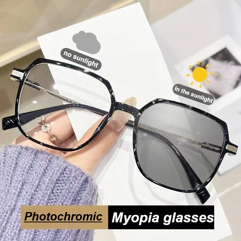 Photochromic Blue Light Blocking Glasses Ultra Light Large Frame Prescription Ready Men Women Trendy Eyewear
Photochromic Blue Light Blocking Glasses Ultra Light Large Frame Prescription Ready Men Women Trendy Eyewear