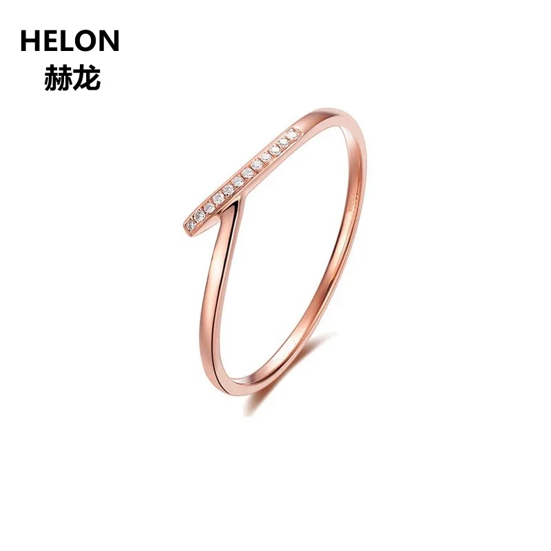 Solid 14k Rose Gold Natural Diamonds Engagement Wedding Ring Women Anniversary Band Fine Jewelry
Solid 14k Rose Gold Natural Diamonds Engagement Wedding Ring Women Anniversary Band Fine Jewelry