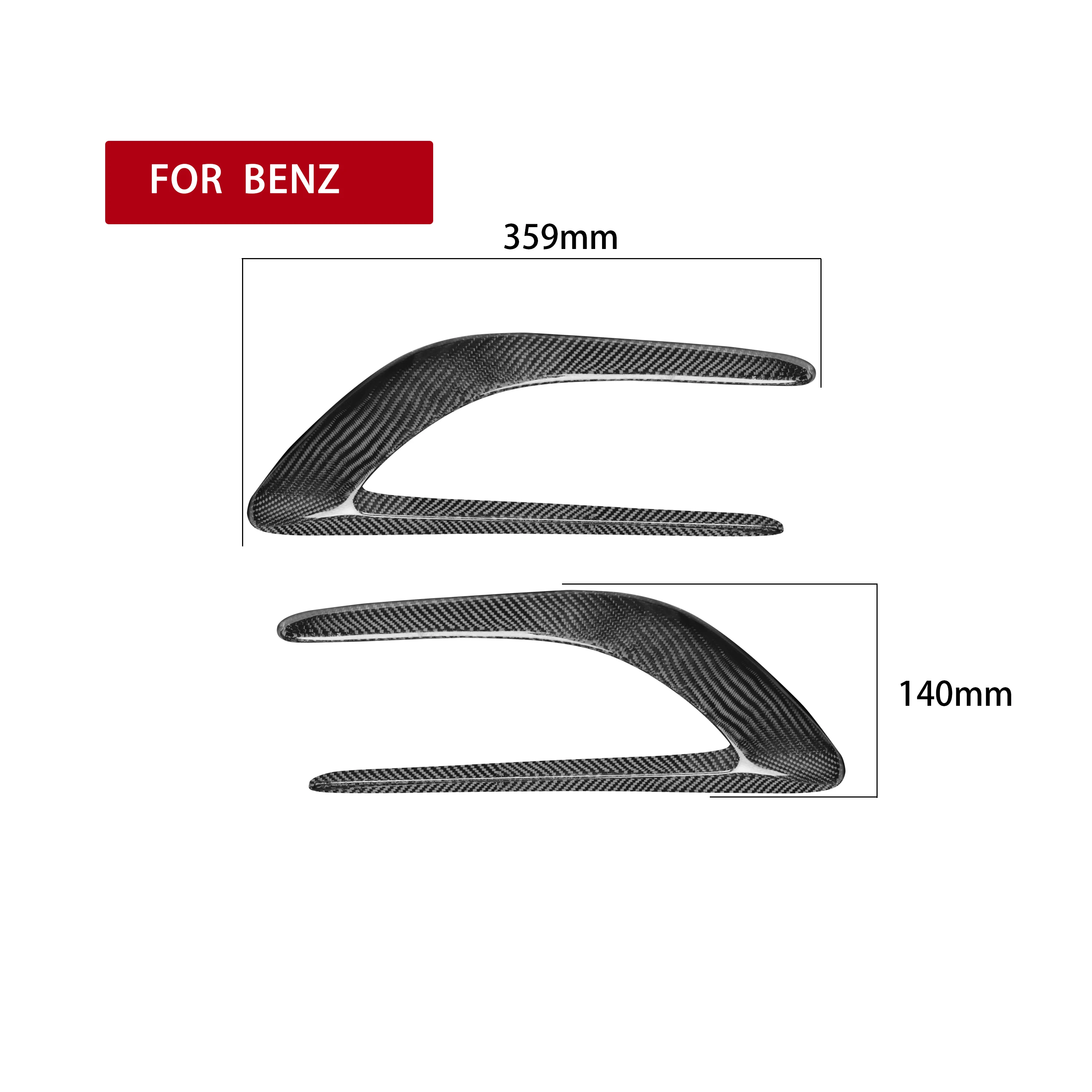 For Benz C Clase W205 C205 C43 C63 AMG Coupe 2 Puertas 2015-2019 Real Carbon Fiber Car Front Air Outlet Diffuser Spoiler Decor
For Benz C Clase W205 C205 C43 C63 AMG Coupe 2 Puertas 2015-2019 Real Carbon Fiber Car Front Air Outlet Diffuser Spoiler Decor