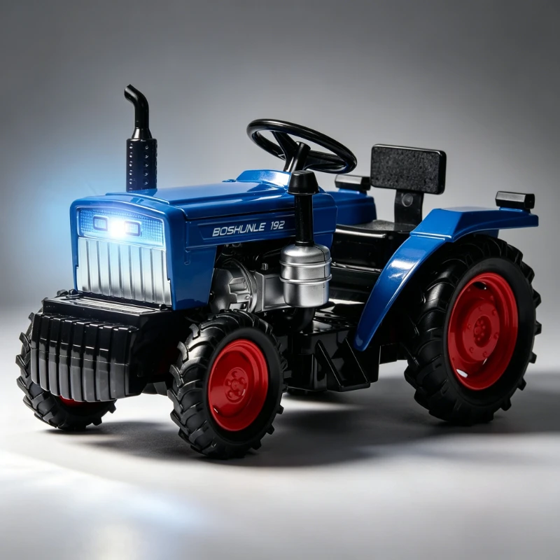 Simulation 1:32 farm-specific tractor with sound and light door opening children's toy alloy cars model creative ornament
Simulation 1:32 farm-specific tractor with sound and light door opening children's toy alloy cars model creative ornament