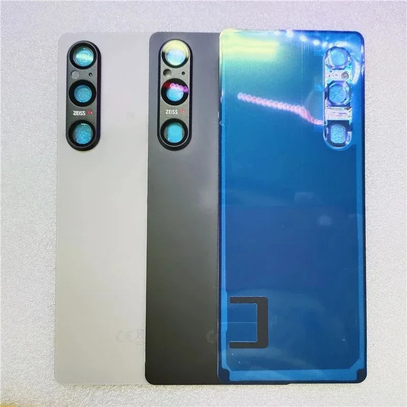 replace Back Cover For Sony Xperia 1 IV XQ-CT72 XQ-CT54 Phone Rear Housing Case With Camera Lens Replacement Parts