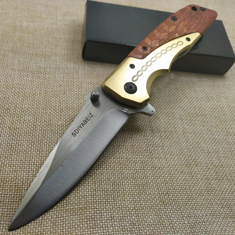8.58'' Hot Selling Damascus Steel Folding Blade Knife Steel Blade Wood Handle Pocket Hunting Knives Camping Survival Knife
8.58'' Hot Selling Damascus Steel Folding Blade Knife Steel Blade Wood Handle Pocket Hunting Knives Camping Survival Knife