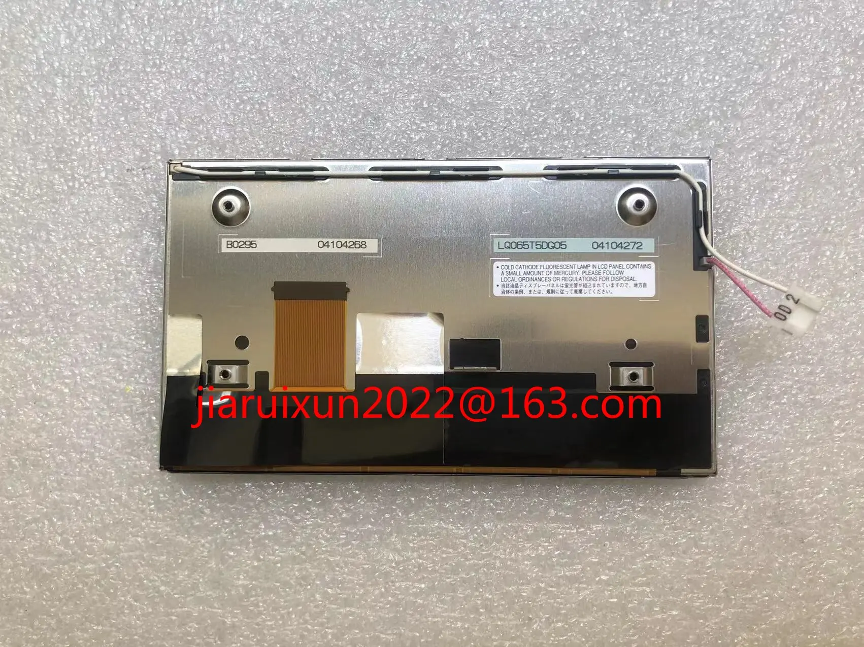 Совершенно новый ЖК-экран LQ065T5DG04/LQ065T5DG05 для автомобильной аудионавигации ЖК-дисплей/монитор автомобиля ЖК-дисплей
Совершенно новый ЖК-экран LQ065T5DG04/LQ065T5DG05 для автомобильной аудионавигации ЖК-дисплей/монитор автомобиля ЖК-дисплей