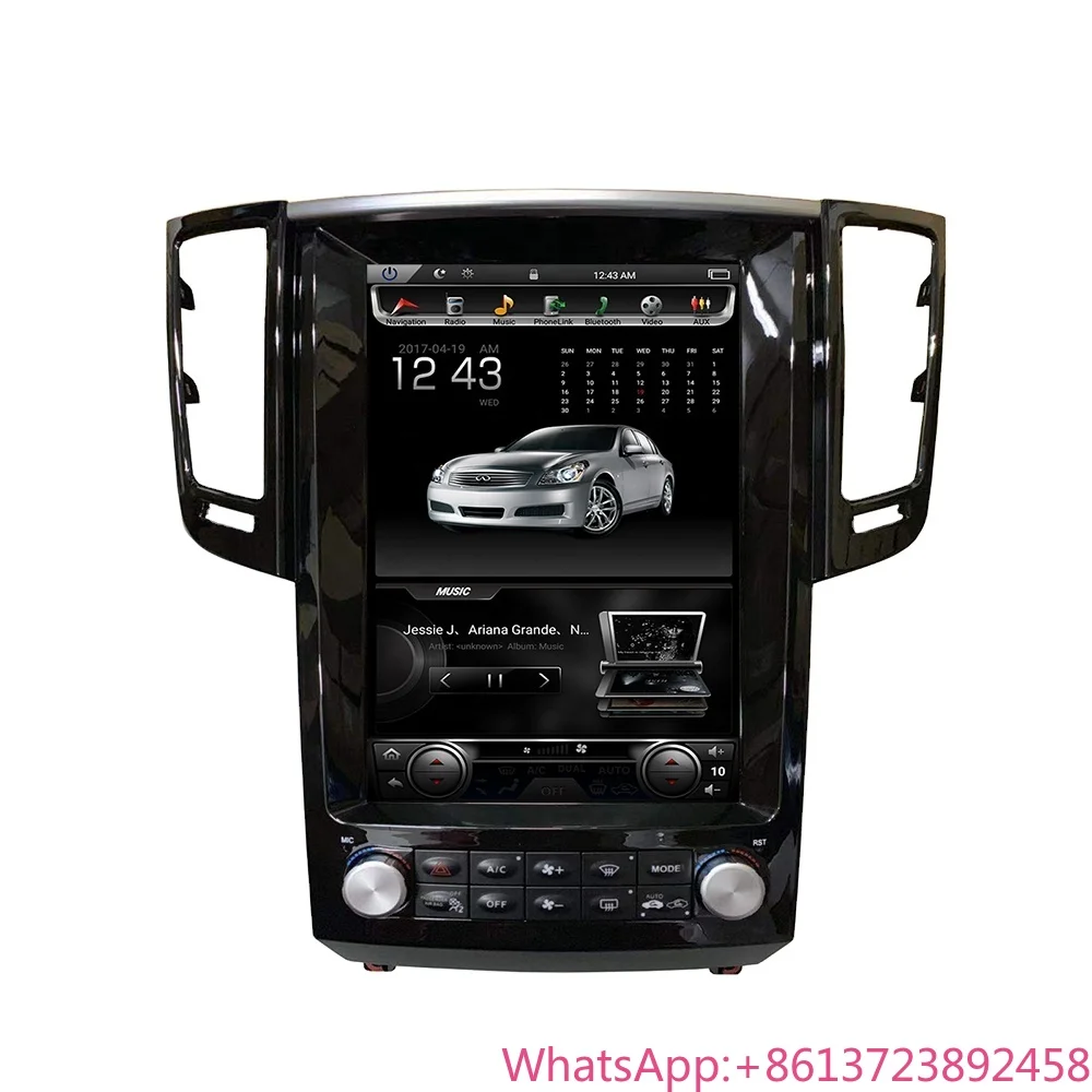 Tesla Android Car DVD Player Car Stereo for Infiniti FX 35 With Navigation PX3 Android 7.1
Tesla Android Car DVD Player Car Stereo for Infiniti FX 35 With Navigation PX3 Android 7.1