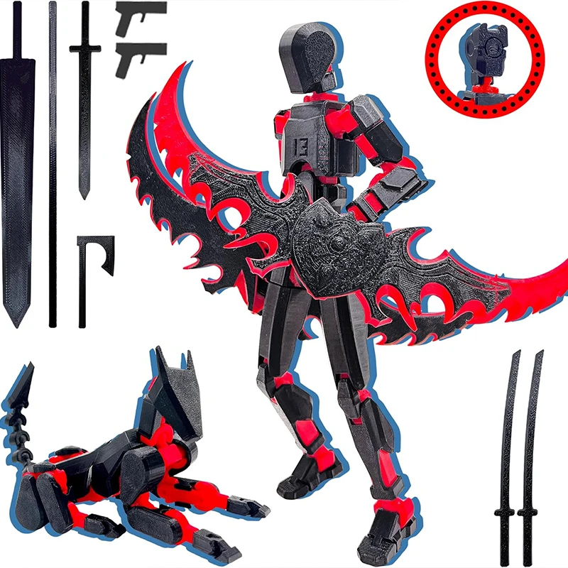 Assembly Completed T13 3D Action Figure Set Assembly Completed Dummy Robot Titan 13 Action Figures 3D Printed Toys
Assembly Completed T13 3D Action Figure Set Assembly Completed Dummy Robot Titan 13 Action Figures 3D Printed Toys