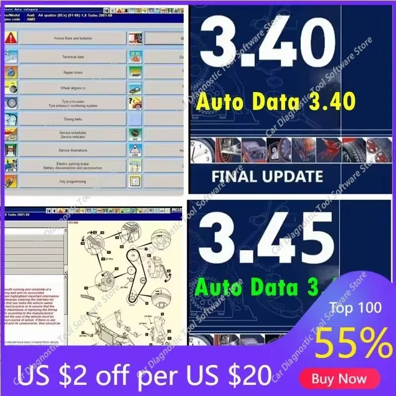 Программное обеспечение AutoData 3.45 Drive для авторемонта 2024 года - Мультиязычные схемы подключения, видеоуроки по установке данных - Горячая распродажа
Программное обеспечение AutoData 3.45 Drive для авторемонта 2024 года - Мультиязычные схемы подключения, видеоуроки по установке данных - Горячая распродажа
