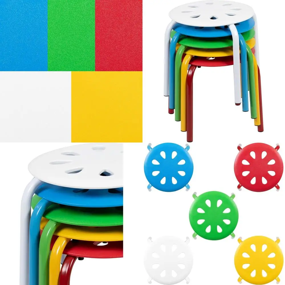 Разноцветные 11,5 штабелируемые пластиковые табуретки, набор из 5 шт. от Bentley
Разноцветные 11,5 штабелируемые пластиковые табуретки, набор из 5 шт. от Bentley