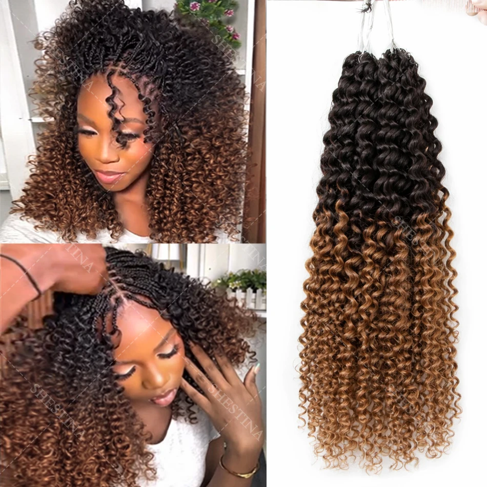 TB/30 Omber Honey Small Spirals Curly Crochet Human Hair Extensions 12A PreSeparated Invisible Knotless Pixie Curls Crochet Hair
TB/30 Omber Honey Small Spirals Curly Crochet Human Hair Extensions 12A PreSeparated Invisible Knotless Pixie Curls Crochet Hair