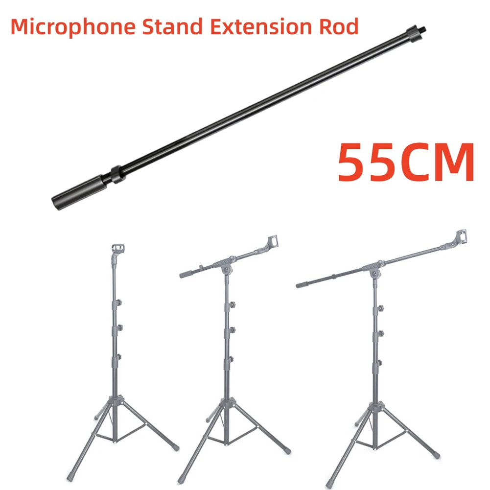 55cm Adjustable Microphone Stand Boom Arm Retractable Tripod Stand Stage Performance Live Bracket Extension Arms
55cm Adjustable Microphone Stand Boom Arm Retractable Tripod Stand Stage Performance Live Bracket Extension Arms