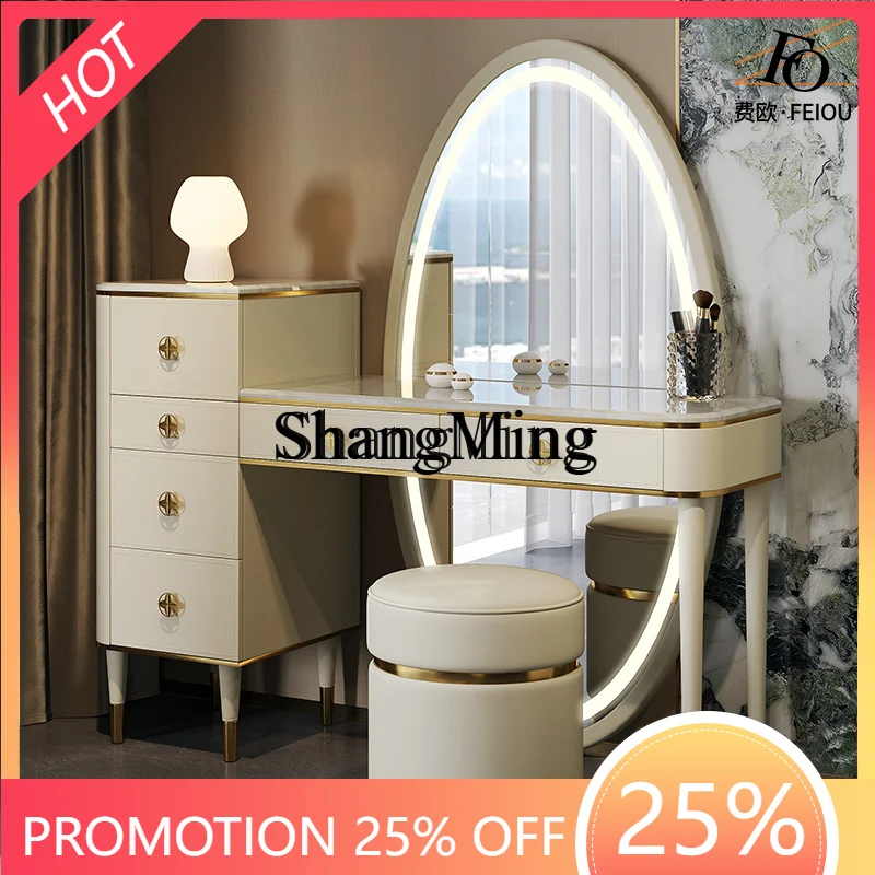 CL dresser bedroom modern small apartment high-end fashion storage integrated makeup table
CL dresser bedroom modern small apartment high-end fashion storage integrated makeup table