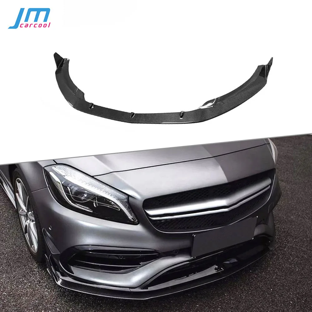 Real Carbon Fiber Front Lip Chin Spoiler For Benz A Class W176 A200 A250 A45 AMG 2016-2019 FRP Bumper Trim Apron Body Kit
Real Carbon Fiber Front Lip Chin Spoiler For Benz A Class W176 A200 A250 A45 AMG 2016-2019 FRP Bumper Trim Apron Body Kit