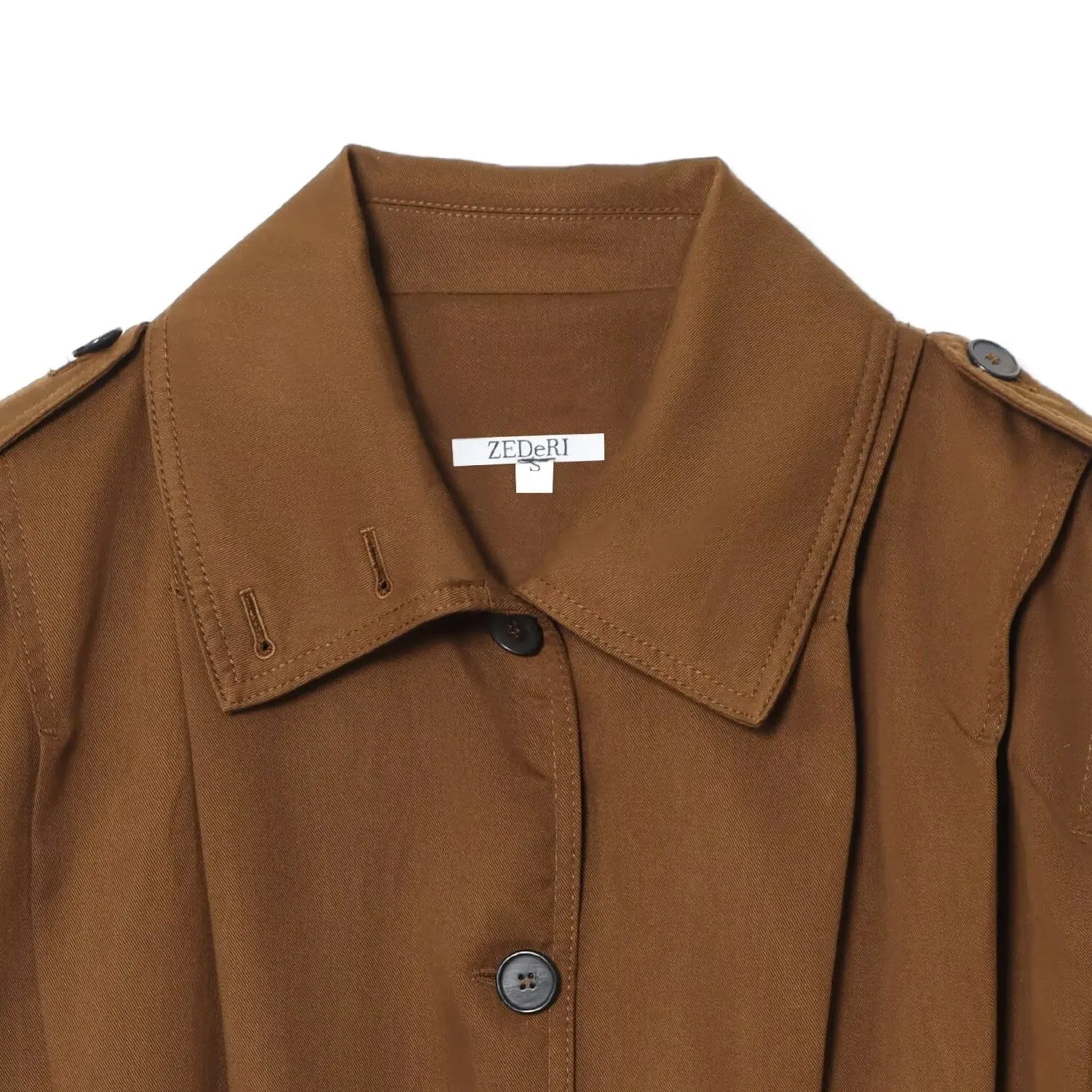 JNLEAOG Spring New Women's Faion Pleated Strap Decorated Coat Loose Wool Polyester Fiber ex Non-Sinkable
JNLEAOG Spring New Women's Faion Pleated Strap Decorated Coat Loose Wool Polyester Fiber ex Non-Sinkable