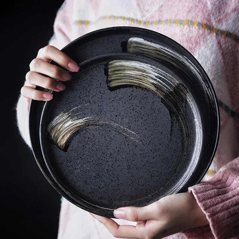 KINGLANG Round Flat Plate Ceramic Dinner Dish Buffet Steak Restaurant Plate Wholesale
KINGLANG Round Flat Plate Ceramic Dinner Dish Buffet Steak Restaurant Plate Wholesale
