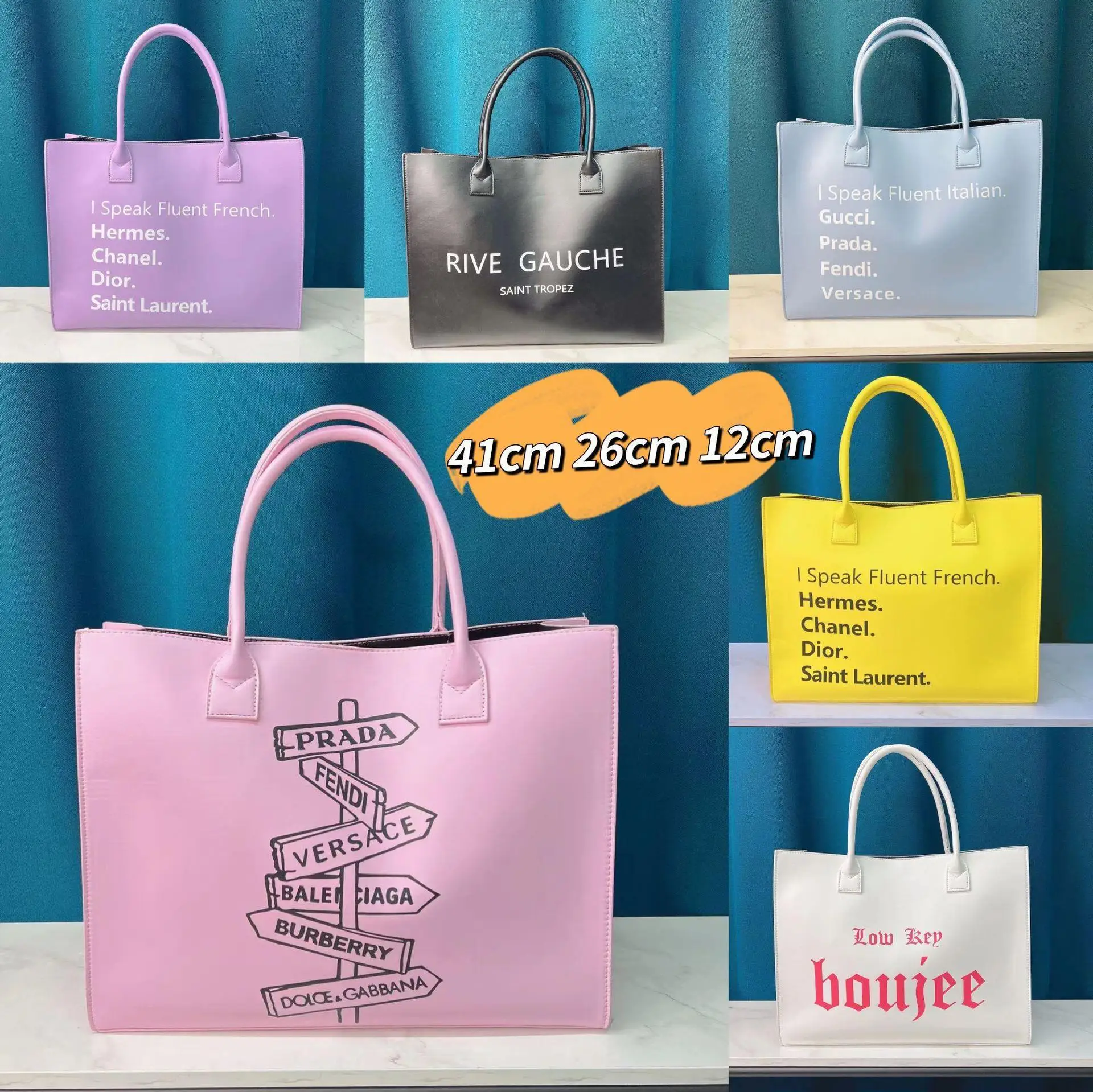 2024 New Large Capacity Tote Bag for Women, Stylish and High Texture One Shoulder Handbag
2024 New Large Capacity Tote Bag for Women, Stylish and High Texture One Shoulder Handbag