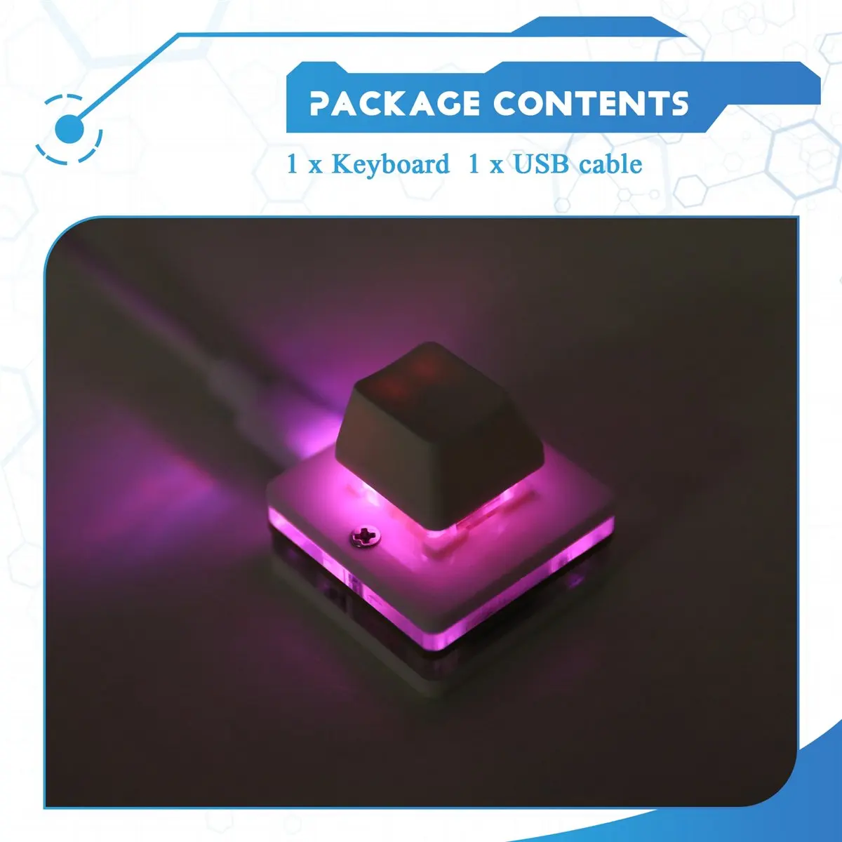 (A26M) RGB Mini 1 Key OSU Gaming Keyboard Photoshop Drawing Keyboard Programming Macro Keypad Mechanical Keyboard, Red Shaft
(A26M) RGB Mini 1 Key OSU Gaming Keyboard Photoshop Drawing Keyboard Programming Macro Keypad Mechanical Keyboard, Red Shaft