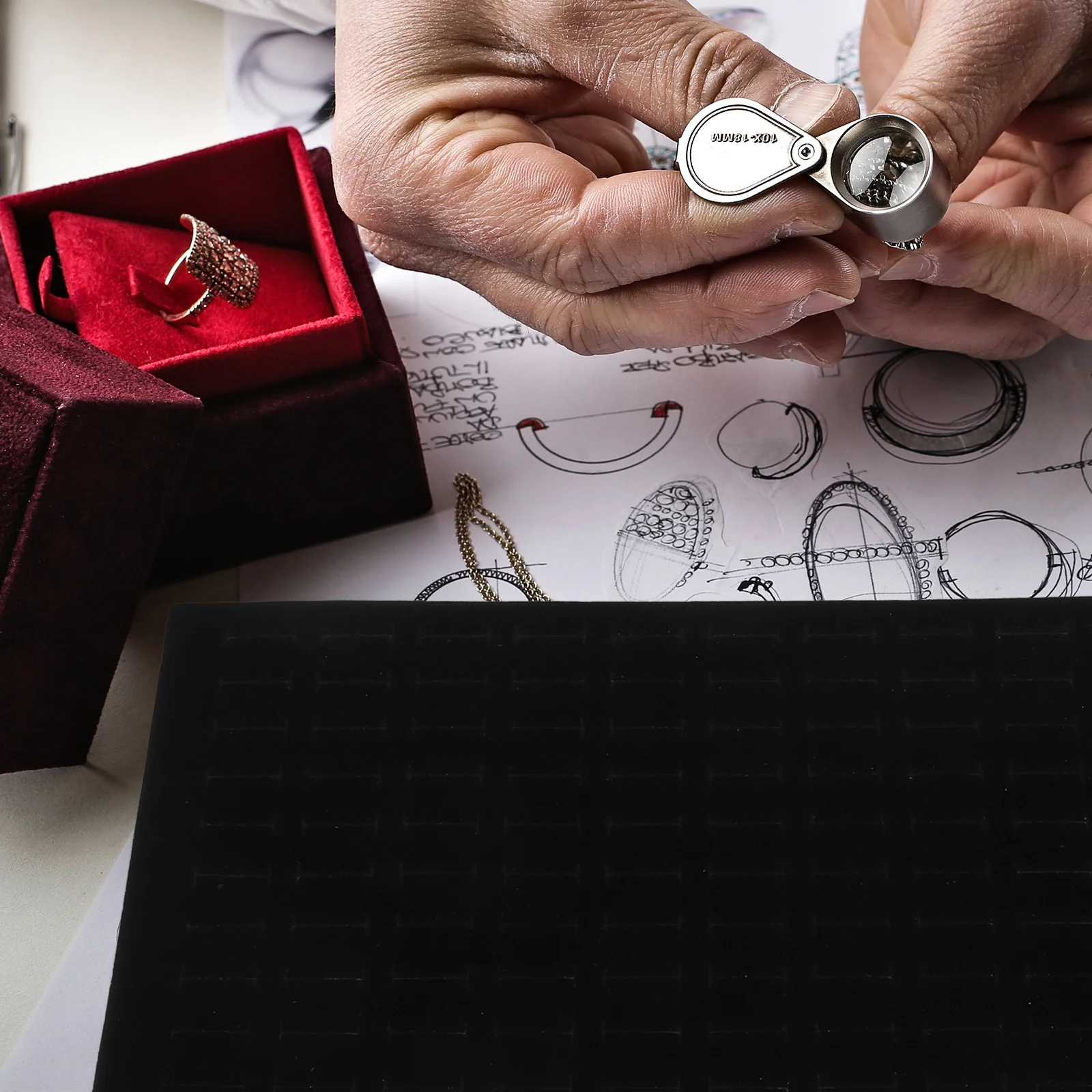 Ring For Jewelry Storage Organizer Insert Drawer Stackable Sponge Ring Organizer Holder Earring Pin Display Case
Ring For Jewelry Storage Organizer Insert Drawer Stackable Sponge Ring Organizer Holder Earring Pin Display Case