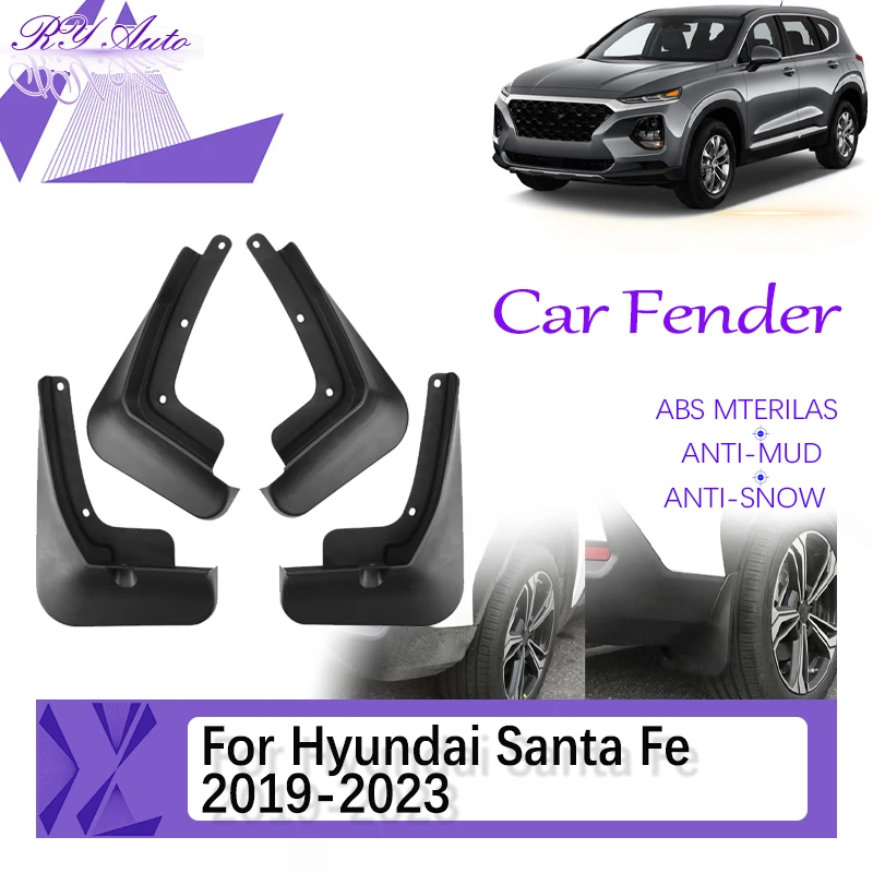Car Mud Fenders For Hyundai Santa Fe TM 2019 2020 2021 2022 2023 Antifreeze Mudguards Door Guard Mudflaps Flare Auto Accessories
Car Mud Fenders For Hyundai Santa Fe TM 2019 2020 2021 2022 2023 Antifreeze Mudguards Door Guard Mudflaps Flare Auto Accessories