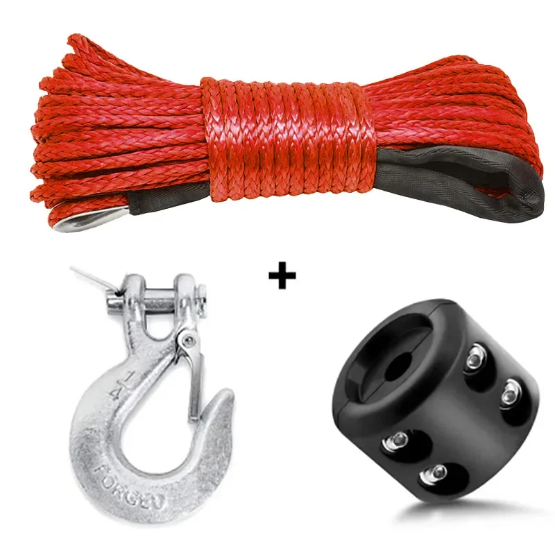 7700LBs Winch Line Cable Rope Winches Towing Hook Stopper Rubber for ATV SUV UTV Truck Offroad Accessories
7700LBs Winch Line Cable Rope Winches Towing Hook Stopper Rubber for ATV SUV UTV Truck Offroad Accessories