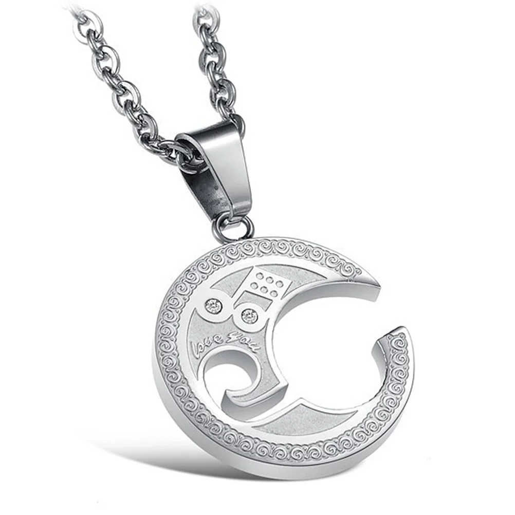 Couple Necklaces Musical Symbol Titanium Steel Pendant Long Chain Smooth Bright Valentine Gift Jewelry Set Necklace
Couple Necklaces Musical Symbol Titanium Steel Pendant Long Chain Smooth Bright Valentine Gift Jewelry Set Necklace