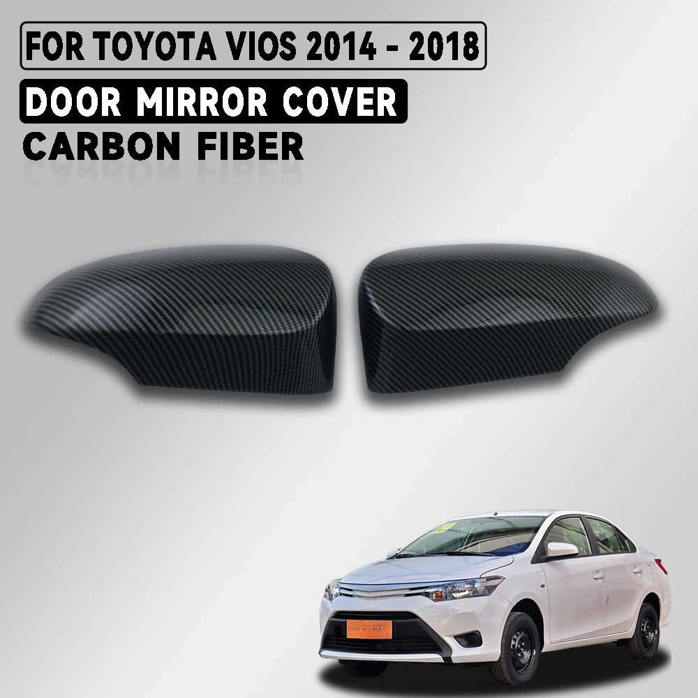 ABS Silver Gloss Black Matte Black Carbon Fiber Door Mirror Cover For Toyota Vios 2014 - 2018 Car Accessories Exterior Decorate
ABS Silver Gloss Black Matte Black Carbon Fiber Door Mirror Cover For Toyota Vios 2014 - 2018 Car Accessories Exterior Decorate