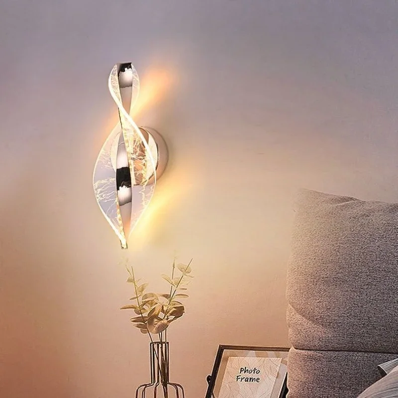 SANDYHA Modern Minimalist LED Wall Lamp Acrylic Bedside Light for Bedroom Living Room Home Decor Lighting Fixtures Chandelier
SANDYHA Modern Minimalist LED Wall Lamp Acrylic Bedside Light for Bedroom Living Room Home Decor Lighting Fixtures Chandelier