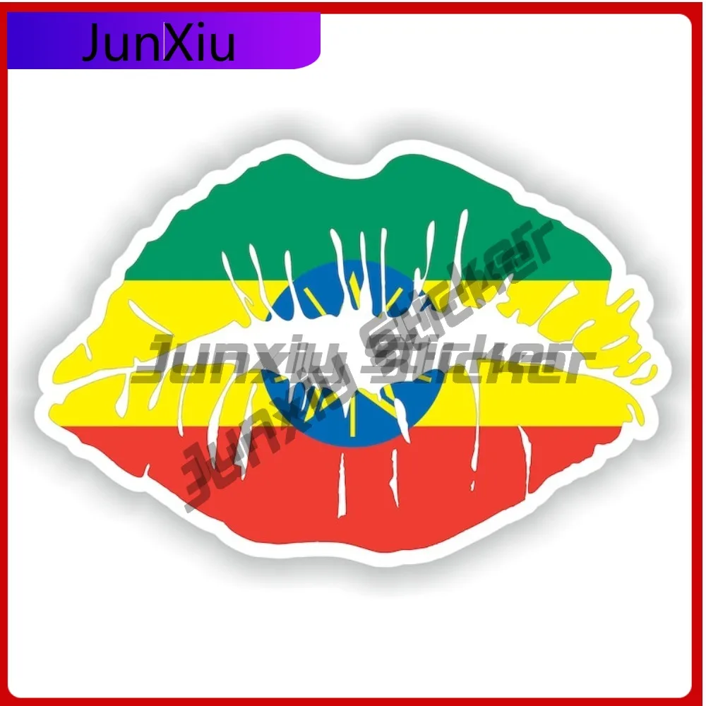 Ethiopia Flag Lips National Emblem Sticker Vacation Stickers Scratch-proof Decor Motorcycle Funny Decorations Decals Front Bumpe
Ethiopia Flag Lips National Emblem Sticker Vacation Stickers Scratch-proof Decor Motorcycle Funny Decorations Decals Front Bumpe