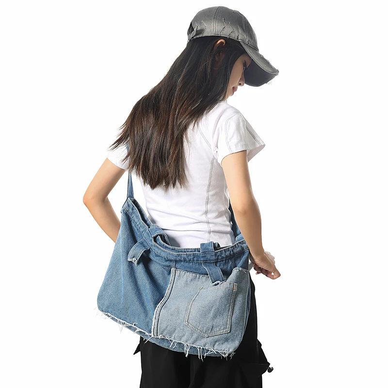 Unisex Patchwork Denim Women's Bag Vintage Shoulder Bag Jeans Messenger Bag Y2K Eco Bag Korean Shopping Handbag Cowboy Tote Bag
Unisex Patchwork Denim Women's Bag Vintage Shoulder Bag Jeans Messenger Bag Y2K Eco Bag Korean Shopping Handbag Cowboy Tote Bag