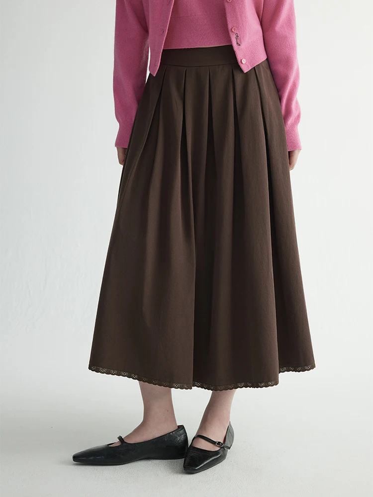 HaveRice Restaurant's Mousse Skirt Vintage Cotton Modal Half-length Pleated Umbrella Skirt Simple Commute Style Inner-lined M...
HaveRice Restaurant's Mousse Skirt Vintage Cotton Modal Half-length Pleated Umbrella Skirt Simple Commute Style Inner-lined M...