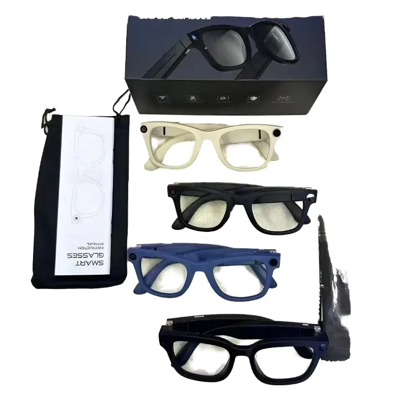 New E03 high-quality 800W 1080P camera smart glasses touch control anti-shake technology suitable for men and women
New E03 high-quality 800W 1080P camera smart glasses touch control anti-shake technology suitable for men and women