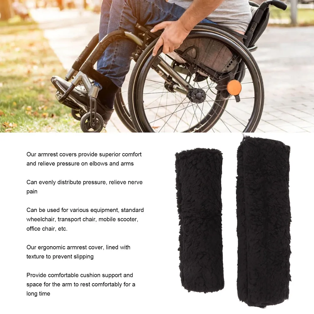 2Pcs Durable Sherpa Armrest Cover Thickened Warm Wheelchair Accessory Non-Slip Seat Accessory Indoor
2Pcs Durable Sherpa Armrest Cover Thickened Warm Wheelchair Accessory Non-Slip Seat Accessory Indoor