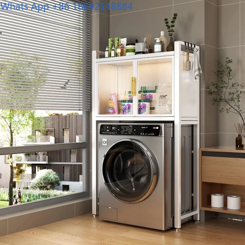 Стеллаж для хранения стиральной машины и сушилки, многоярусный, специальный для туалета, водонепроницаемый, с защитой от солнца
Стеллаж для хранения стиральной машины и сушилки, многоярусный, специальный для туалета, водонепроницаемый, с защитой от солнца