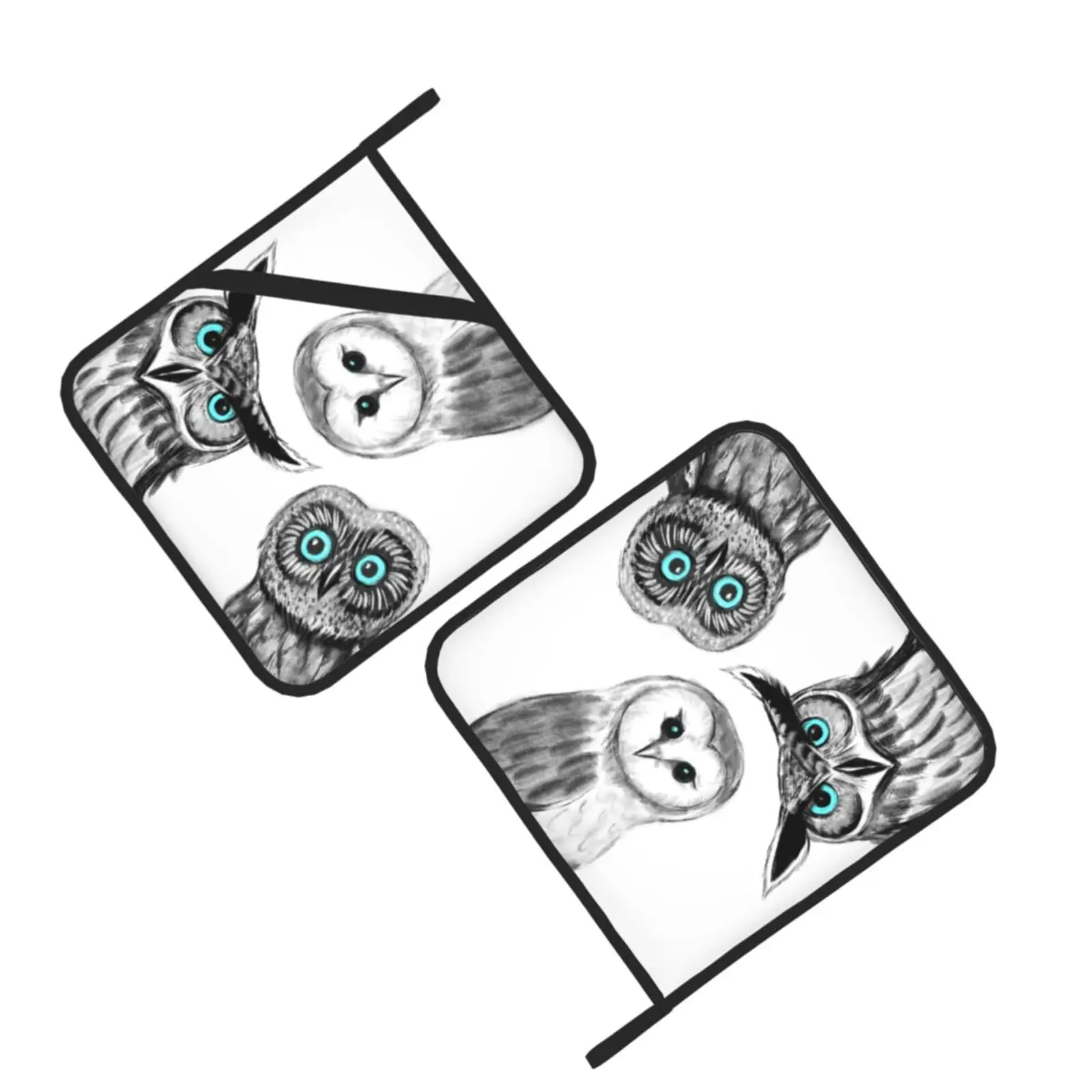 Three Owls Pot Holders Set of 2 Kitchen Heat Resistant Potholder for Microwave Cooking Baking BBQ
Three Owls Pot Holders Set of 2 Kitchen Heat Resistant Potholder for Microwave Cooking Baking BBQ