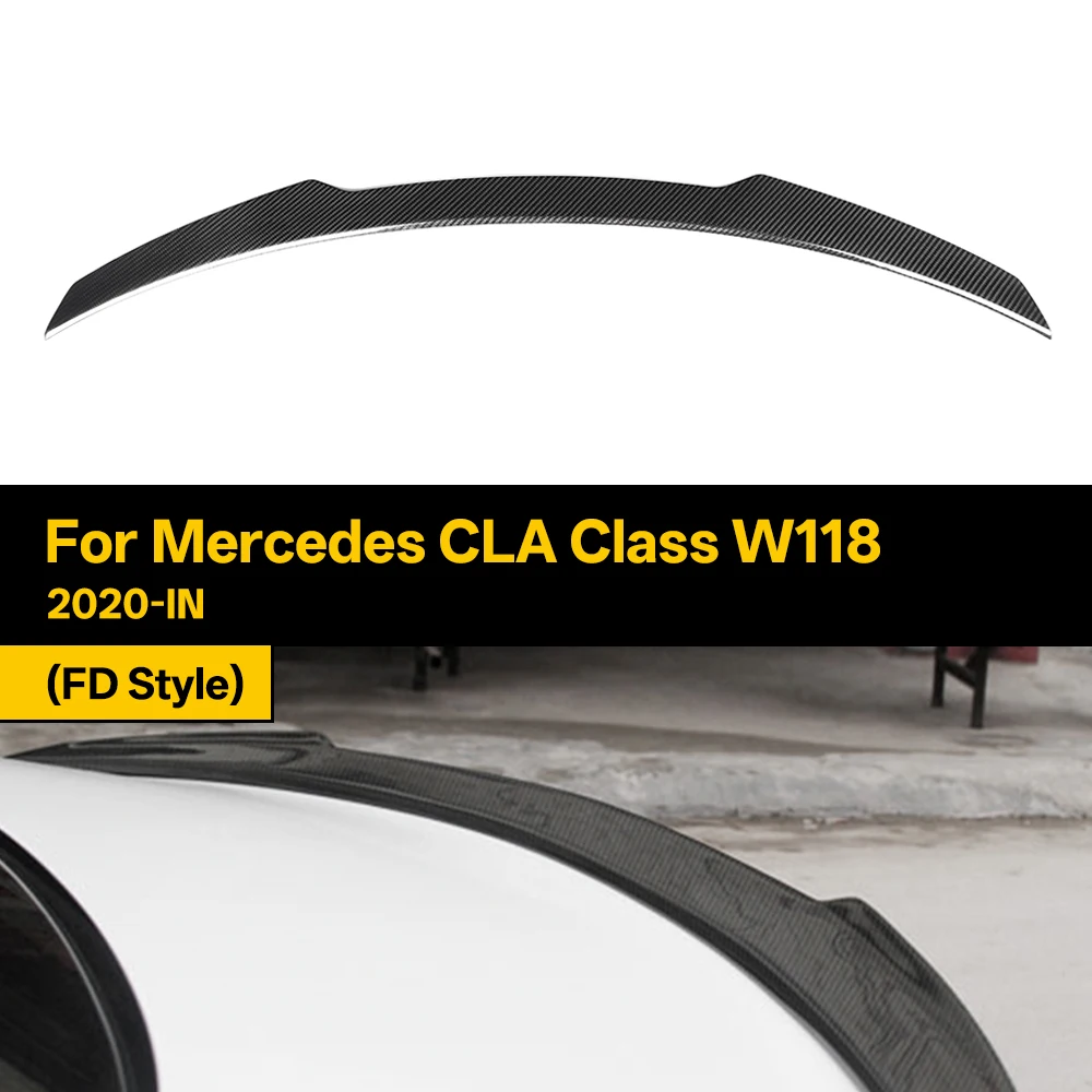 Automotive Real Dry Carbon Technology 3*3 Carbon Fiber Rear Trunk Spoiler Boot Wing For Mercedes CLA Class W118 2020-IN FD Style
Automotive Real Dry Carbon Technology 3*3 Carbon Fiber Rear Trunk Spoiler Boot Wing For Mercedes CLA Class W118 2020-IN FD Style