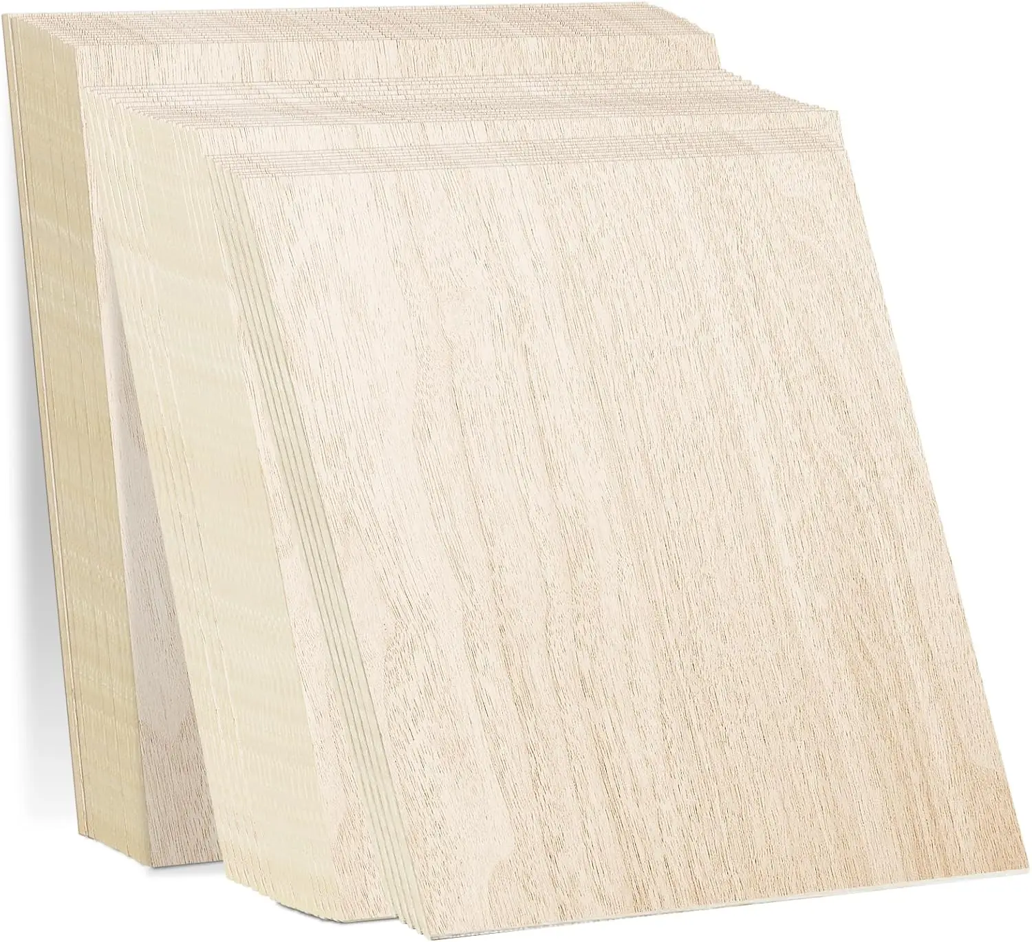 45-Pack Baltic Birch Plywood Sheets 12x12x1/8" 3mm for Wood Burning Laser Engraving Scroll Saw Strong A/A Grade
45-Pack Baltic Birch Plywood Sheets 12x12x1/8" 3mm for Wood Burning Laser Engraving Scroll Saw Strong A/A Grade
