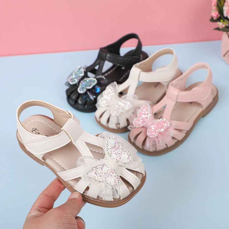 Toddlers Girls Summer Sandals Medium Big Kids Beach Shoes Toe-capped Princess Soft Butterfly-knot with Lace Rhinestone Sweet New
Toddlers Girls Summer Sandals Medium Big Kids Beach Shoes Toe-capped Princess Soft Butterfly-knot with Lace Rhinestone Sweet New
