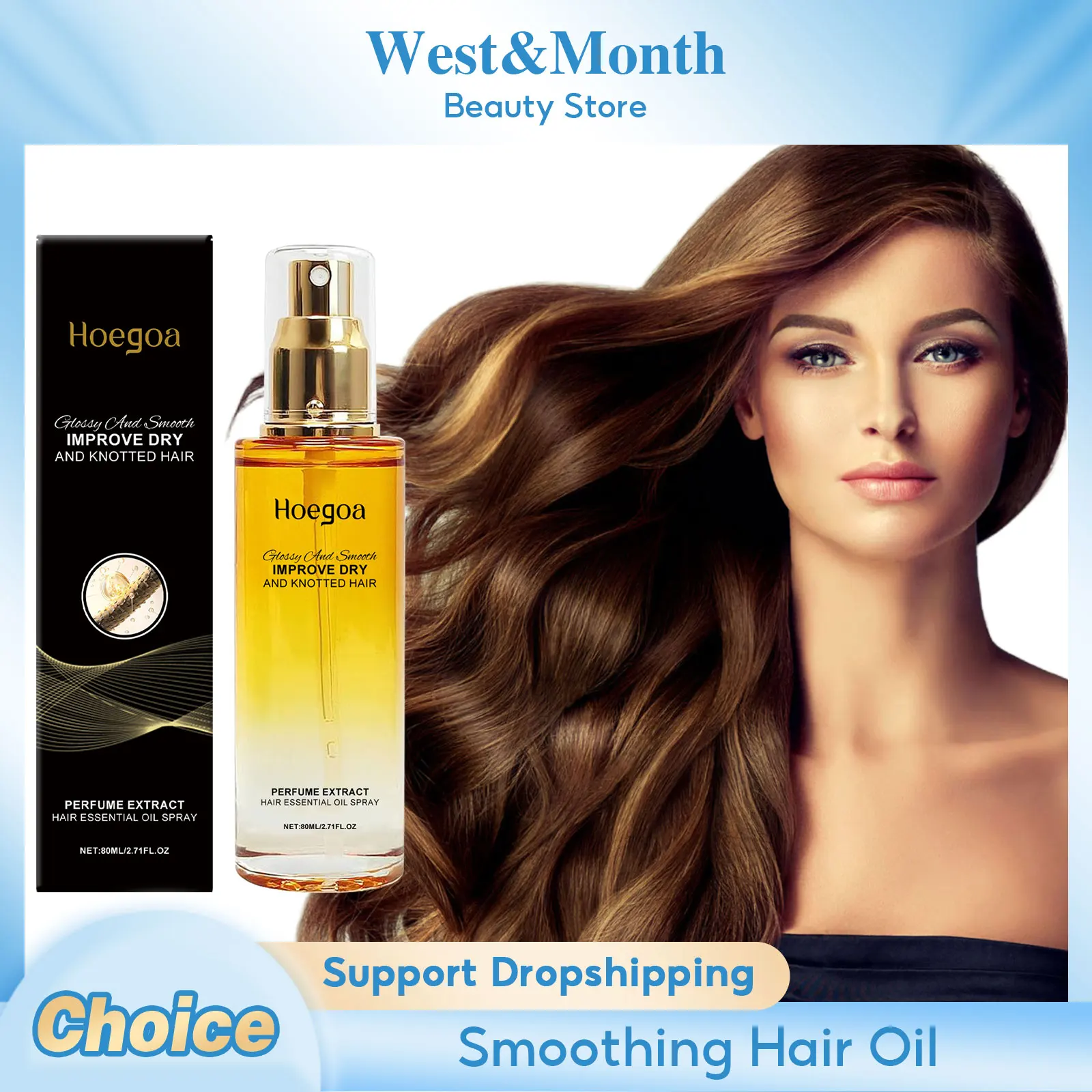 Smoothing Hair Oil Repair Damaged Dry Hair Deep Nourishment Enhance Elasticity Thickness Refresh Non Greasy Hair Essential Serum
Smoothing Hair Oil Repair Damaged Dry Hair Deep Nourishment Enhance Elasticity Thickness Refresh Non Greasy Hair Essential Serum