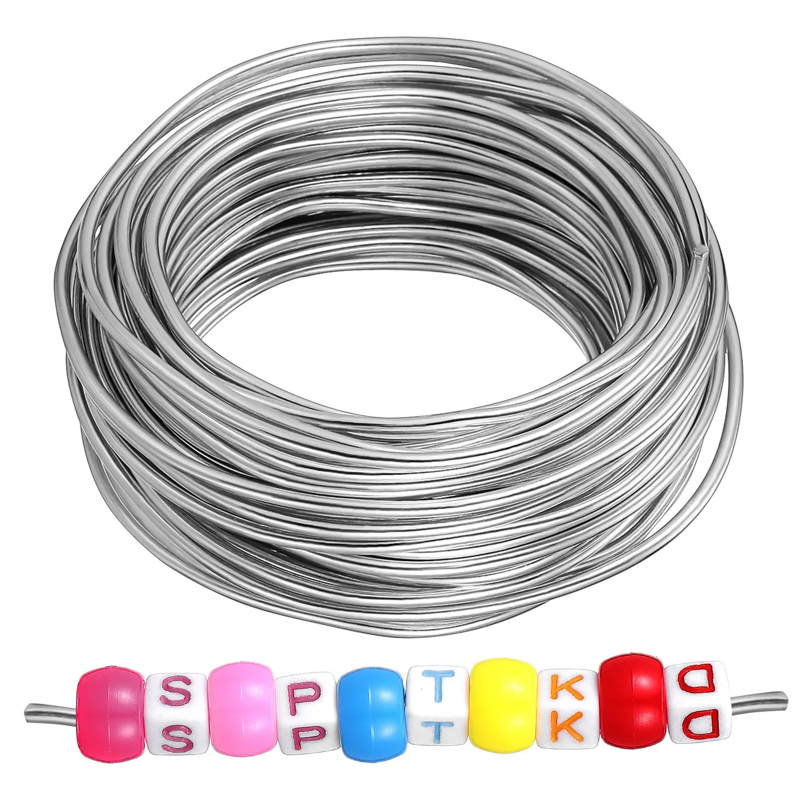 1 Roll Bendable Aluminum Wire 3Mm X 15M for Floral Arrangements Sculpting Jewelry Making Wreath Crafting Home Decor DIY Projects
1 Roll Bendable Aluminum Wire 3Mm X 15M for Floral Arrangements Sculpting Jewelry Making Wreath Crafting Home Decor DIY Projects